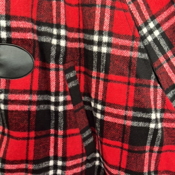 NASTY GAL | English Nights Cape Red Sz M - Picture 5 of 6